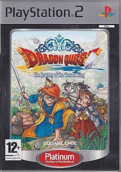 Dragon Quest The Journey of the Cursed King Platinum - PS2 (B Grade) (Genbrug)